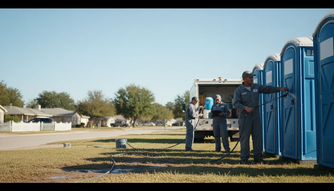 Long-Term Portable Toilet Rental in Stanley, IA near me